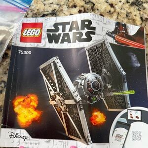 LEGO Star Wars TIE Fighter Set - Black and White